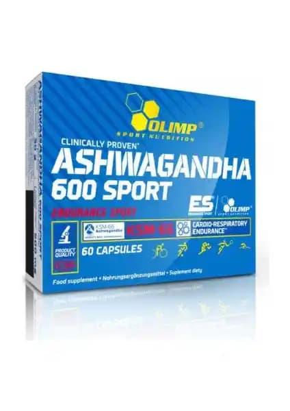 Olimp A.600 Spor 60 Kapsül Doğal Performans ve Stres Yönetimi Takviyesi