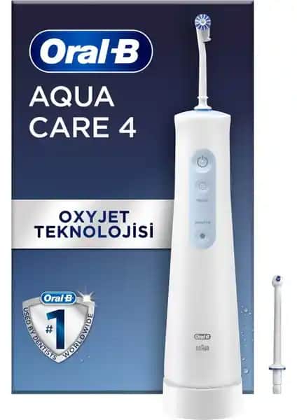 Oral-B AquaCare Series 4 Oxyjet Ağız Duşu: Etkili ve Kullanışlı Ağız Temizleme Çözümü