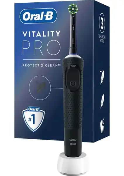 Oral-B D103 Vitality Pro Cross Action Şarjlı Diş Fırçası: Klinik Kanıtlı Temizlik ve Çok Fonksiyonlu Modlar