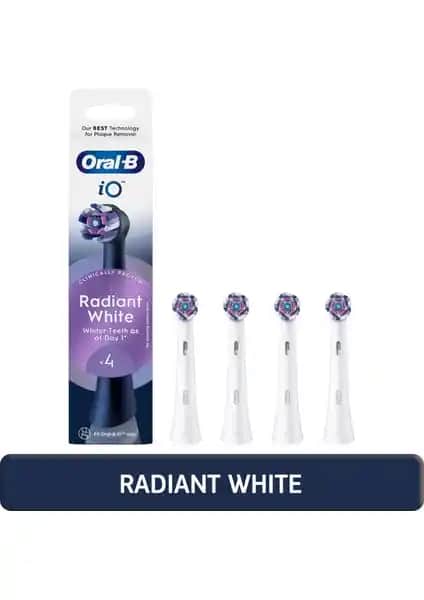 Oral-B iO Radiant White Yedek Fırça Başlıkları: Temizlik ve Beyazlatma Özellikleri