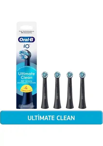 Oral-B iO Ultimate Clean Siyah Diş Fırçası Yedek Başlığı Ürün Tanıtımı ve Özellikleri