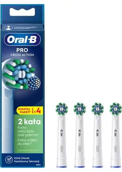 Oral-B Şarjlı Diş Fırçası Yedek Başlığı Cross Action X-Filament Teknolojisi Özellikleri ve Kullanım Rehberi