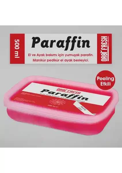 Orbi Fresh El ve Ayak Bakımı Yuvarlak Parafin ile Doğal ve Etkili Bakım Çözümleri