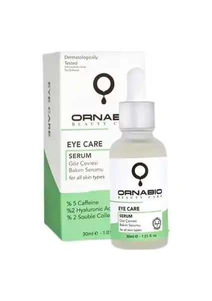 Ornabio Göz Altı Bakım Serumu: Koyu Halkalar ve Şişlikleri Azaltan Yenilikçi Çözüm