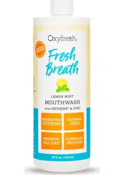 Oxyfresh Nane Limon Ağız Bakım Suyu: Doğal ve Güçlü Temizlik için Günlük Kullanım