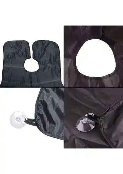 Ozcmax Pratik Sakal Kesme Örtüsü Siyah: Hijyenik ve Kullanışlı Sakal Bakım Aksesuarı