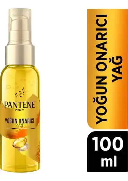Pantene Saç Bakım Yağı Özlü Onarıcı E Vitaminli - Güçlendirici ve Parlak Saçlar İçin