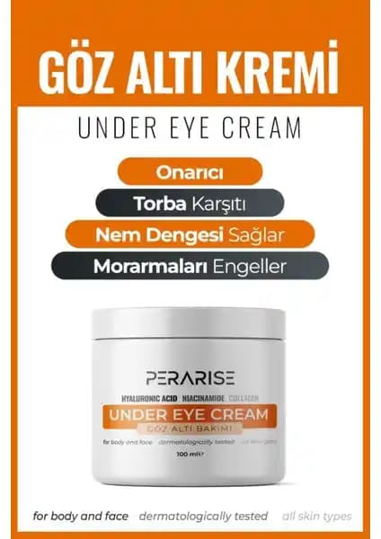 Perarise Göz Altı Torbası ve Morluklara Karşı Etkili Bakım Kremi Ürün Tanıtımı ve Kullanım Rehberi