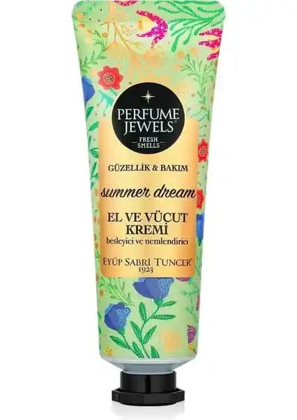 Perfume Jewels Summer Dream El Ve Vücut Kremi Doğal İçeriklerle Derin Nemlendirme Sağlar