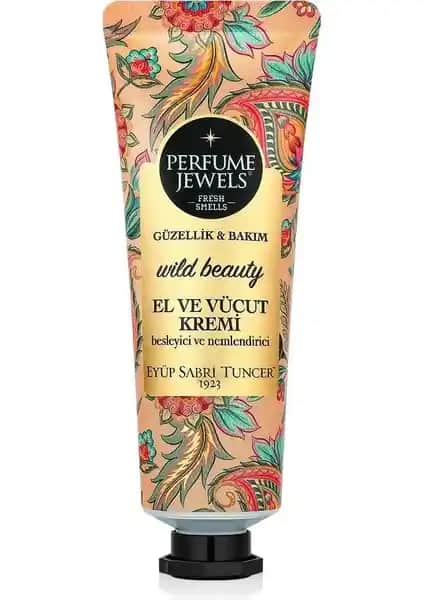 Perfume Jewels Wild Beauty El Ve Vücut Kremi Doğal İçeriklerle Nem ve Bakım Sağlar