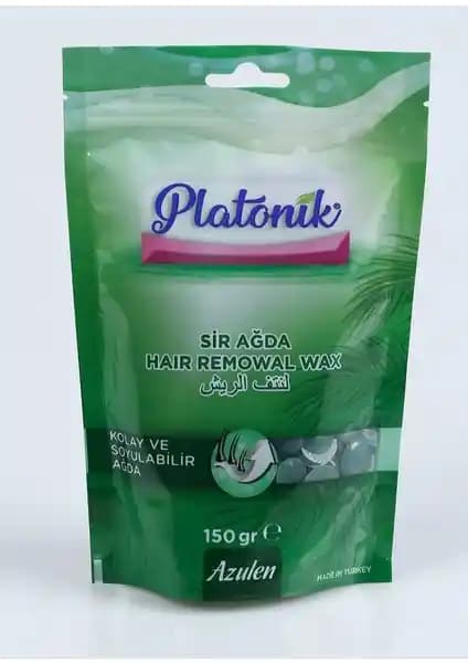 Platonik Boncuk Sir Ağda Azulen 150 Gr: Hassas Ciltler İçin Doğal ve Yatıştırıcı Ağda Seçeneği