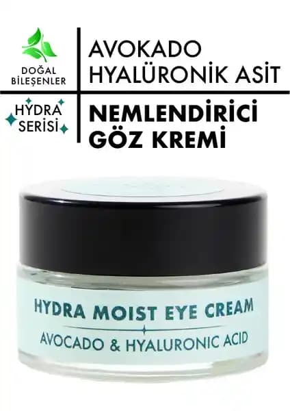 Polente Natural Hydra Moist Göz Kremi Doğal ve Etkili Göz Çevresi Bakımı Ürünü