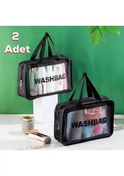 Porsima 3142 Şeffaf Seyahat ve Makyaj Çantası: Fonksiyonellik ve Estetiğin Buluşması