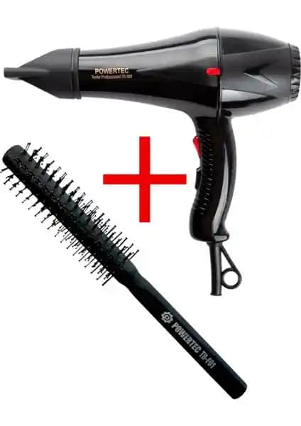 Powertec TR-901 Turbo Profesyonel Fön Makinesi ile Hızlı ve Sağlıklı Saç Kurutma