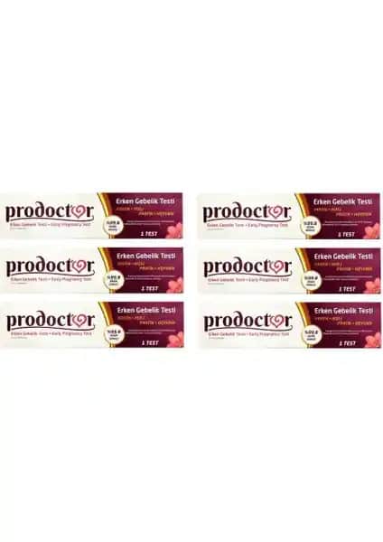 Prodoctor Erken Gebelik Testi 6 Adet: Güvenilir ve Pratik Kullanım Sağlayan Ürün