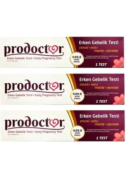 Prodoctor Erken Gebelik Testi: Güvenilir ve Kolay Kullanımlı Gebelik Testi Çözümü