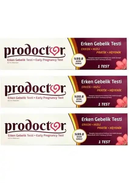 Prodoctor Erken Gebelik Testi: Güvenilir ve Kolay Kullanımlı Gebelik Testi Çözümü