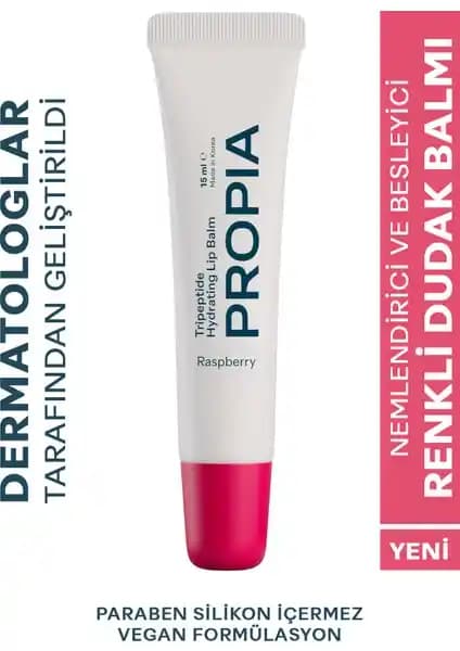 Propia Tripeptit İçeren Nemlendirici Dudak Balmı: Doğal ve Dolgun Görünüm Sağlayan Bakım Ürünü