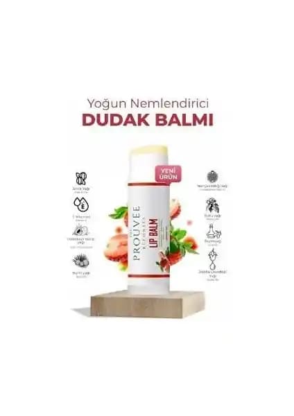 Prouvee Organics Lip Balm Çilek: Doğal ve Organik Dudak Bakım Ürünü Özellikleri ve Faydaları