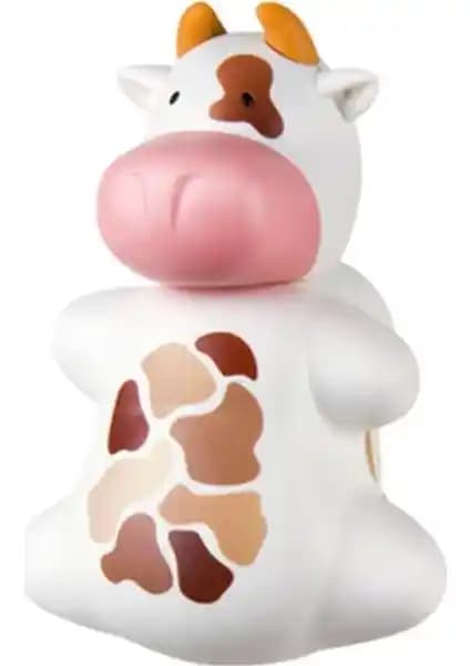 R.O.C.S. Flipper Animal Serisi İnek Diş Fırçası Kabı Güçlü yapısı ve sevimli tasarımıyla hijyen sağlar