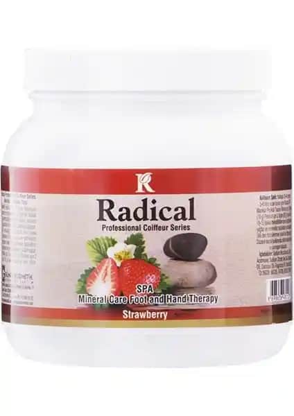 Radical Manikür Tozu 1000 Gr Çilek - Tırnak Güçlendirme ve Bakım İçin Yenilikçi Çözüm