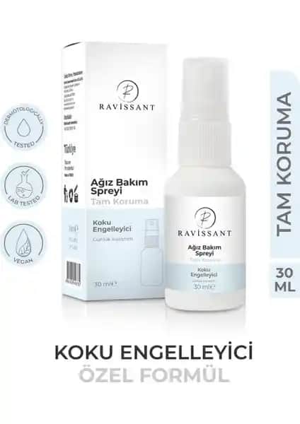 Ravissant Ağız Kokusu Giderici Önleyici Sprey: Günlük Tazelik ve Güvenilirlik Sağlayan Pratik Çözüm