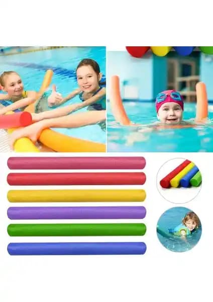 Renkli Havuz Makarnaları ve Sosis Köpükleri ile Güvenli ve Eğlenceli Yüzme Deneyimi