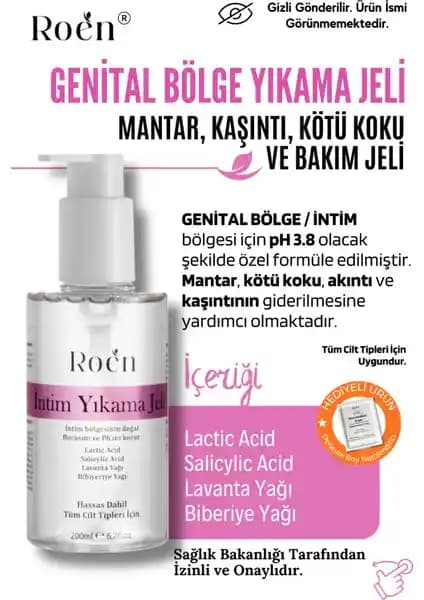 Roen Intim Yıkama Jeli: Hassas Ciltler İçin Güvenli ve Etkili Temizlik Çözümü