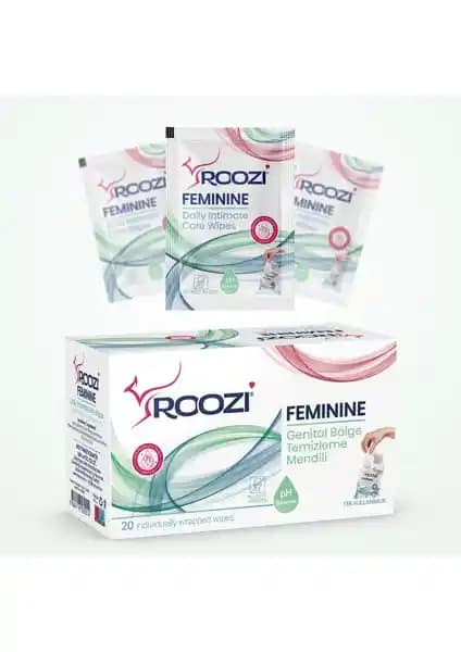 Roozi Kadın İntim Mendilleri ile Günlük Hijyen ve Ferahlık Sağlayın