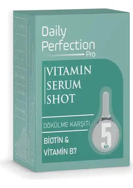 Saç Sağlığını Artıran Daily Perfection Pro Vitamin Serum Shot No:5 Özellikleri ve Kullanımı