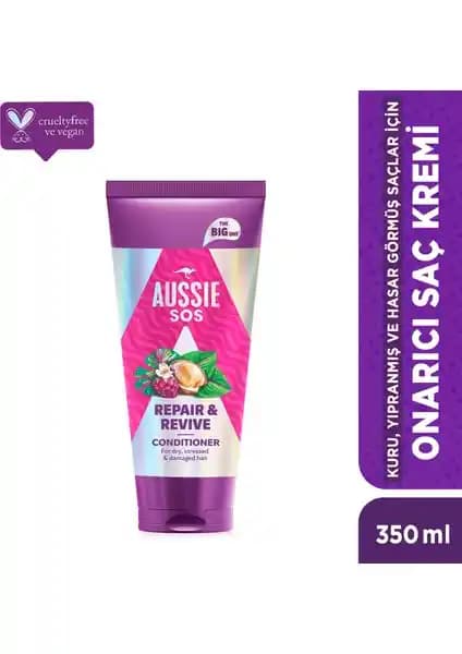 Saç Yıpranması ve Hasar Görmüş Saçlar İçin Aussie Sos Repair & Revive Saç Kremi Tanıtımı