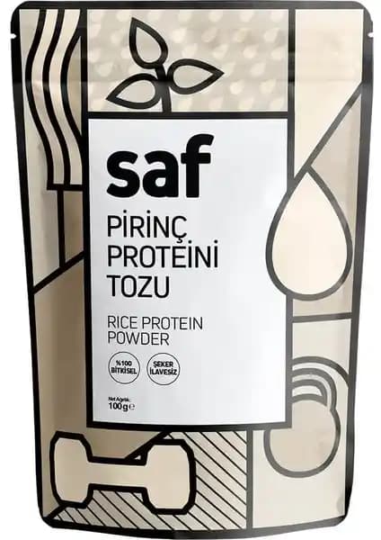 Saf Nutrition Pirinç Proteini Tozu: Doğal ve Yüksek Protein İçeriğiyle Sağlıklı Beslenme Alternatifi