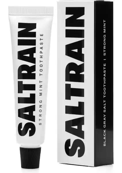 Saltrain Strong Mint Doğal İçerikli Diş Macunu ile Günlük Ağız Bakımı