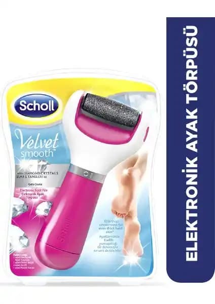 Scholl Velvet Smooth Pembe Elektronik Ayak Törpüsü: Güvenli ve Etkili Ayak Bakımı İçin İdeal Çözüm