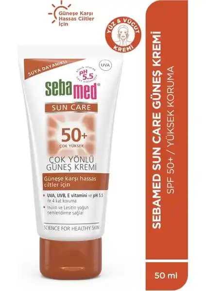 Sebamed Sun Care UVA UVB Filtresi ve E Vitamini İçeren Yüksek Koruma Güneş Kremi İncelemesi