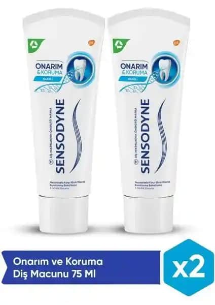 Sensodyne Onarım ve Koruma Naneli Diş Macunu: Hassasiyetle Mücadelede Güçlü Çözüm