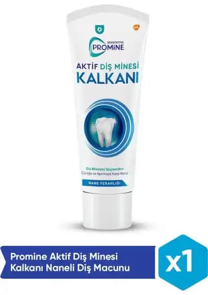 Sensodyne Promine Aktif Diş Minesi Kalkanı Naneli: Güçlendiren ve Ferahlatıcı Diş Bakım Ürünü