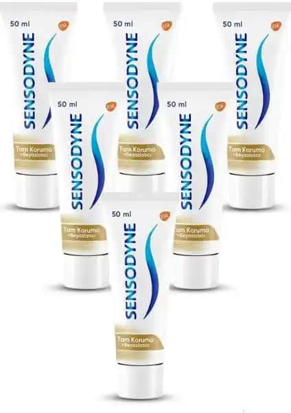 Sensodyne Tam Koruma Beyazlatıcı Diş Macunu: Hassasiyetle Mücadele ve Güçlü Gülüş