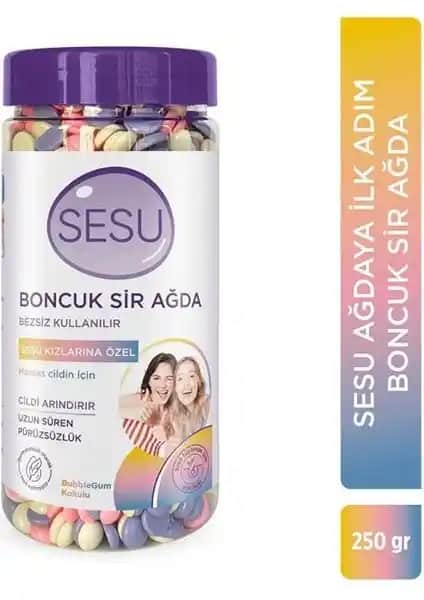 Sesu Boncuk Sir Ağda Hassas Ciltler İçin Bezsiz Kullanım 250 G Ürün İncelemesi