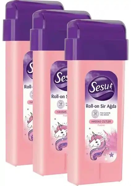 Sesu Unicorn Hassas Ciltler Roll-On Ağda ile Güvenli ve Pratik Tüy Alma Deneyimi