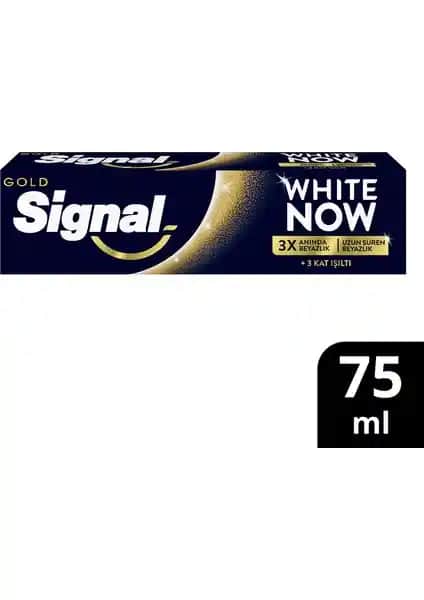 Signal White Now Diş Macunu ile Beyaz ve Parlak Dişlere Güvenilir Bakım