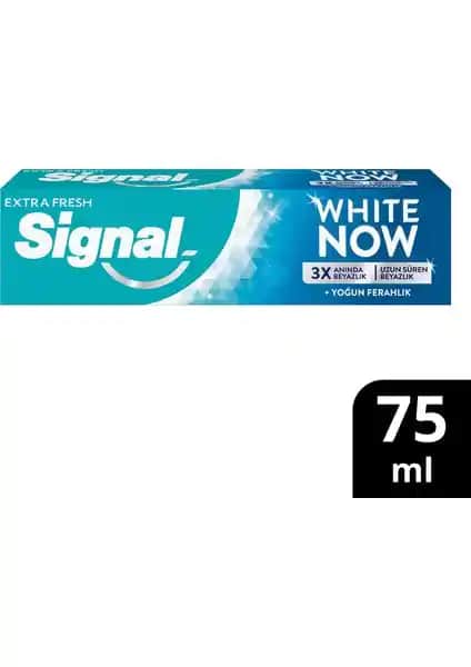 Signal White Now Extra Fresh Diş Macunu ile Beyazlık ve Ferahlıkta Yeni Bir Dönem Başlıyor