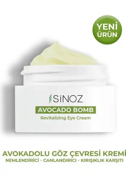 Sinoz Avokado Bomb Göz Çevresi Bakım Kremi Nemlendirici ve Canlandırıcı Özellikleriyle Etkili