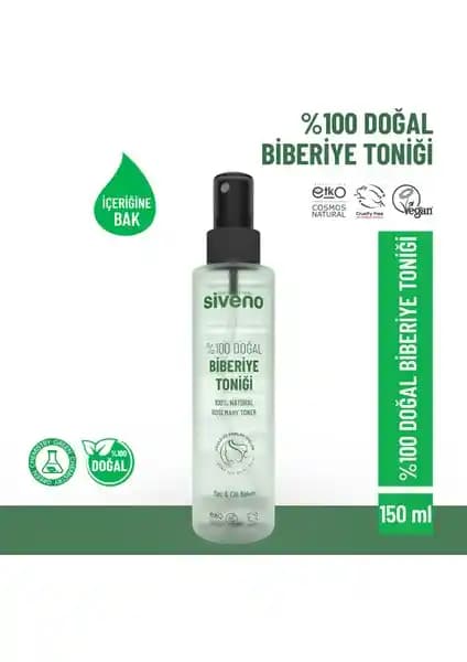 Siveno %100 Doğal Biberiye Suyu ile Saç Bakımında Yeni Bir Dönem Başlıyor