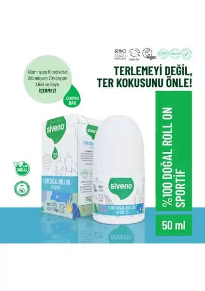 Siveno %100 Doğal Sporcu Deodorantı: Sağlıklı ve Etkili Ter Önleyici Çözüm