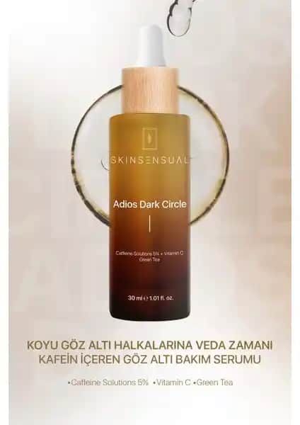 Skin Sensual Göz Altı Serumu: Nemlendiren ve Aydınlatıcı Günlük Göz Bakım Ürünü