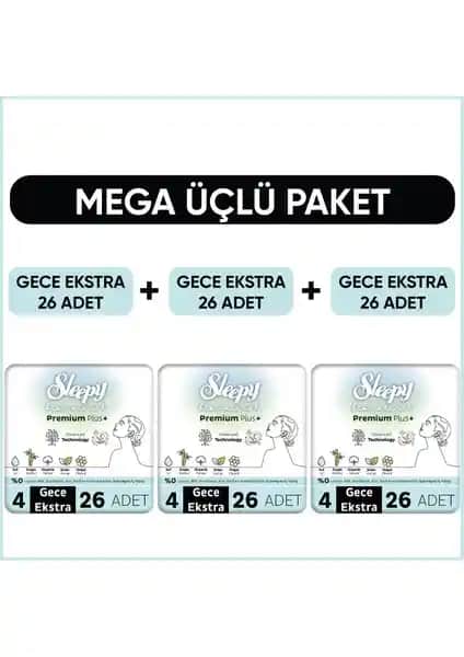 Sleepy Bio Natural Plus Hijyenik Ped: Uzun Süreli Koruma ve Konfor Sunan Günlük Pedler