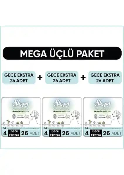 Sleepy Bio Natural Plus Hijyenik Ped: Uzun Süreli Koruma ve Konfor Sunan Günlük Pedler