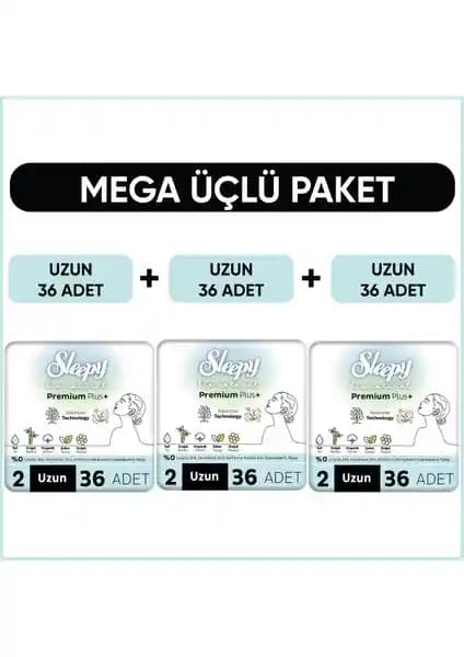 Sleepy Bio Natural Premium Plus Hijyenik Ped: Günlük Konfor ve Güvenlik İçin En İdeal Seçenek