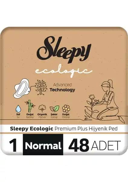 Sleepy Ecologic Premium Plus Hijyenik Ped: Doğa Dostu ve Güvenilir Kadın Hijyen Ürünü